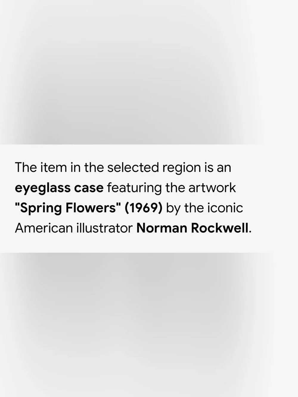Norman Rockwell Gold Lettering on Black Surface Hard Eye Glass/sunglass Case